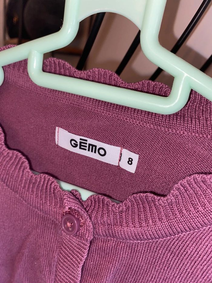 Gilet fille gemo 8 ans - photo numéro 2
