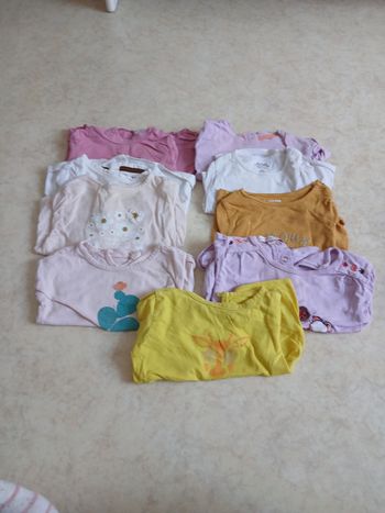 Lot de 17 t-shirts manches longues