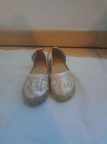 Chaussure été rose