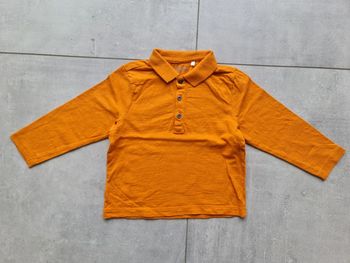 T-shirt polo manches longues 3 ans