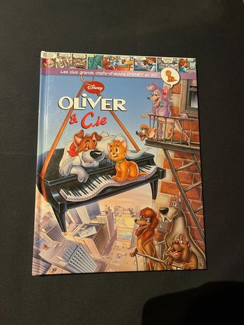 Bande dessinée pour enfants Disney oliver&cie Oliver et compagnies