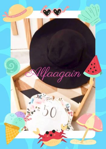 Chapeau capeline orchestra 50cm