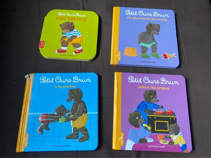 Lot de 4 livres  Petit Ours Brun