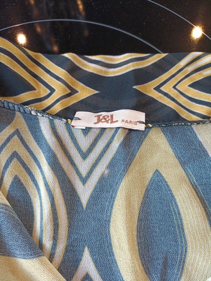 Robe en voile plissé T.38 - photo numéro 2