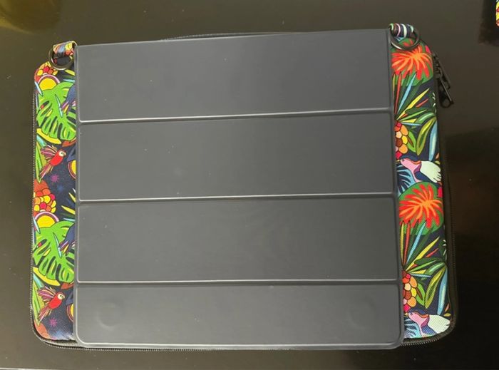 Pochette ordinateur Leona rose cabaia - photo numéro 2