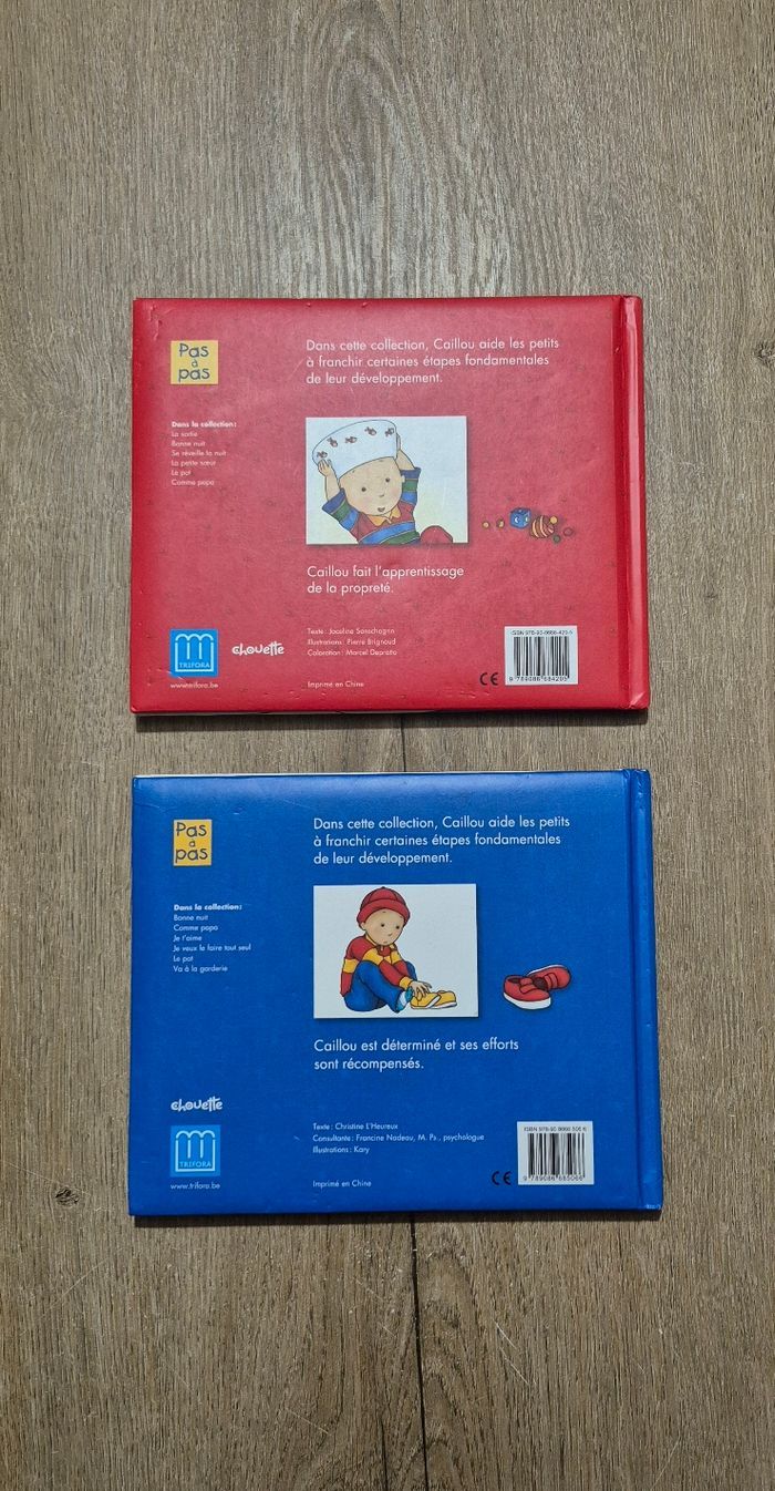 Lot livres Caillou - photo numéro 4
