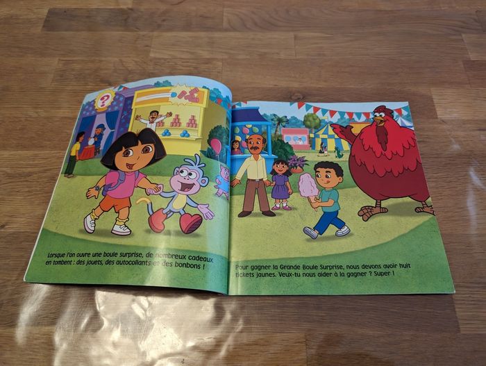 Livre Dora l'exploratrice "Dora à la fête foraine" Nickelodeon - photo numéro 3