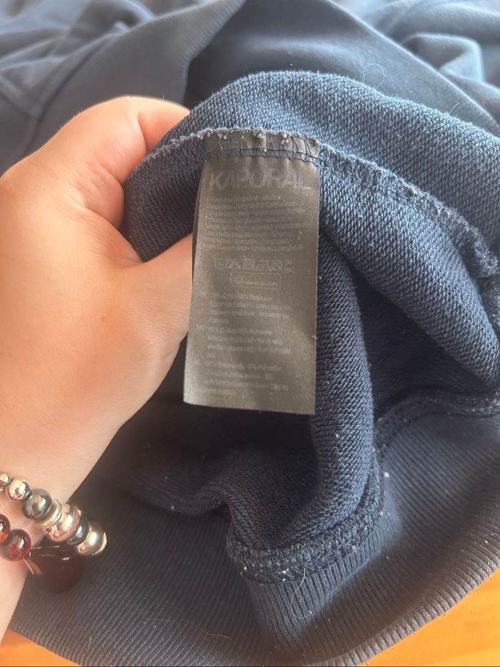 Sweat Kaporal taille M bleu marine - photo numéro 6