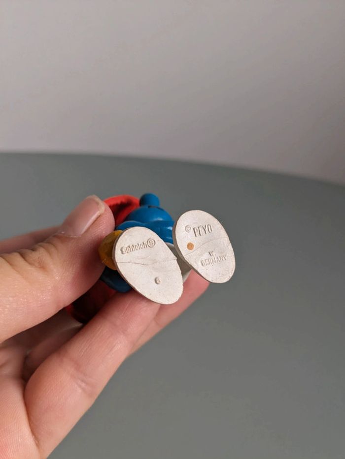 Figurine Schtroumpf champignon vintage années 80 - photo numéro 3