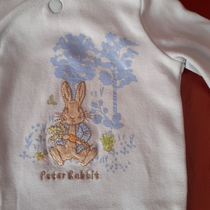 Naissance/1 mois: Pyjama Pierre le lapin *avec protège-mains - photo numéro 2