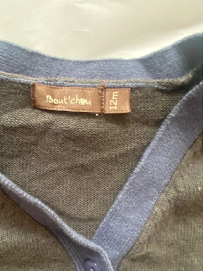 Lot de 3 pulls légers - 12 mois - Bout’chou, Kimbaloo - TBE - photo numéro 6