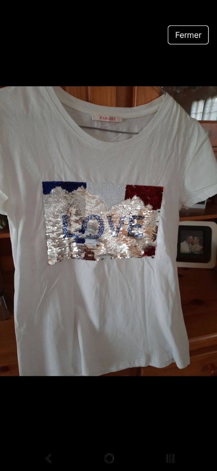 Tee shirt Camaieu. Tbe