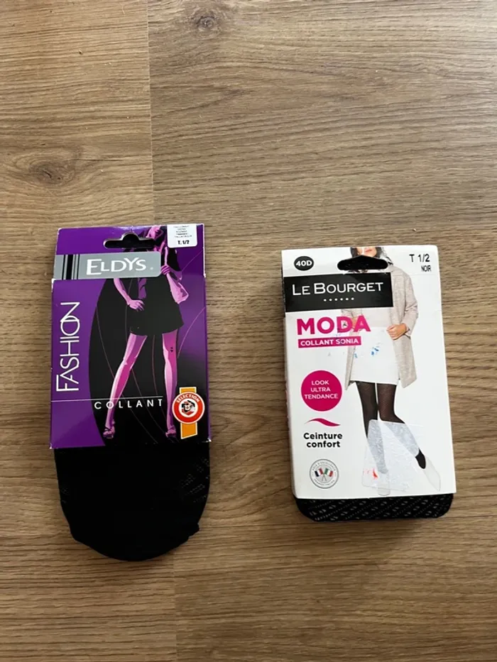 Lot de 2 collants