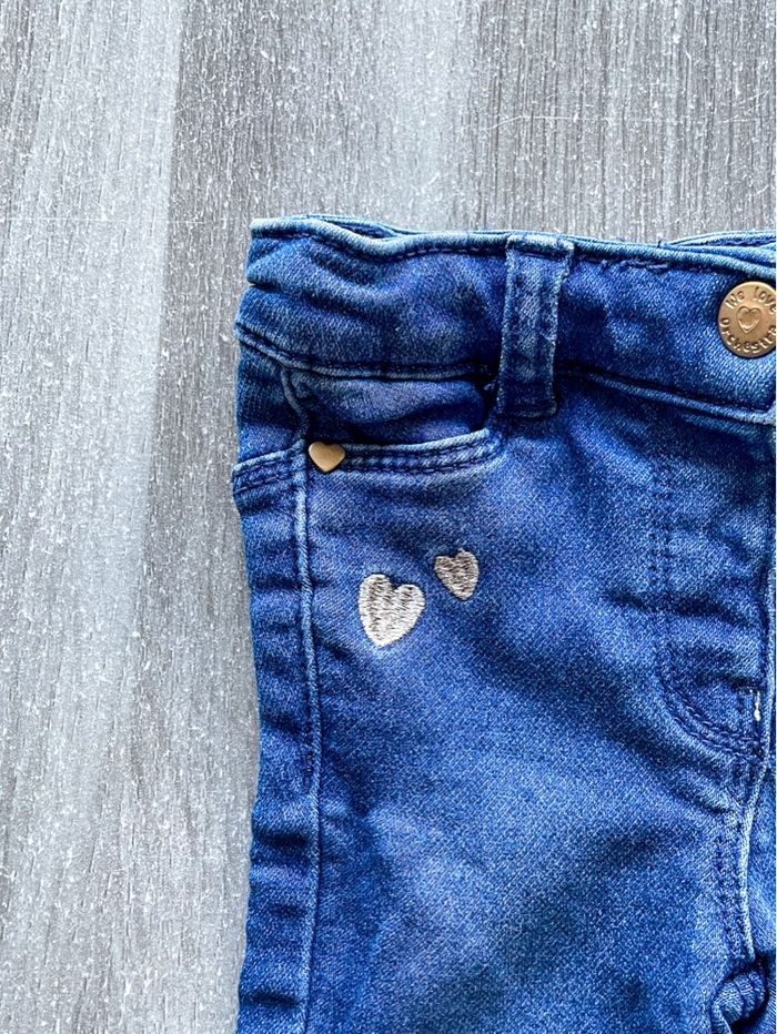 Jean slim orchestra bébé fille taille 6 mois - photo numéro 2