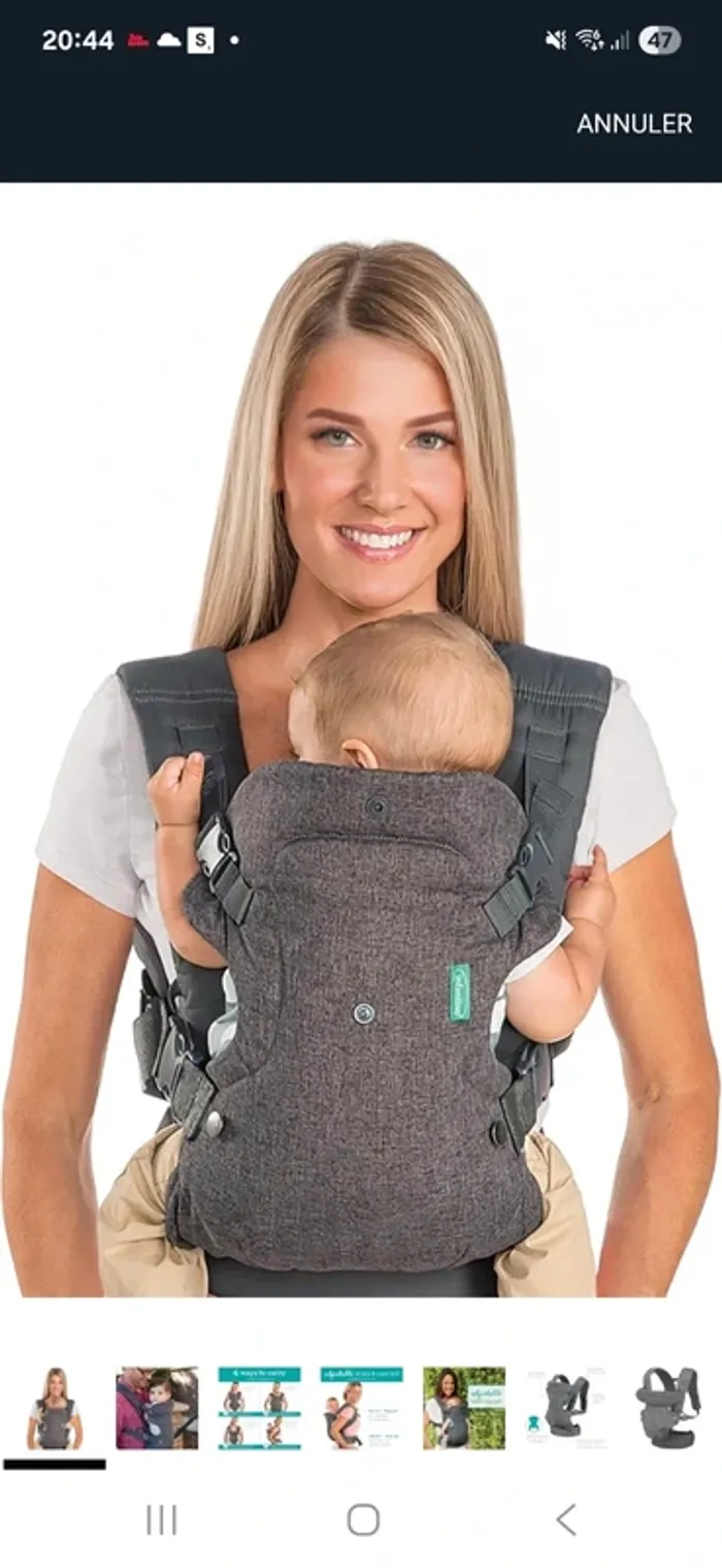 Porte bébé Infantino 4 en 1  de 3.6 à 14.5 kg - photo numéro 3