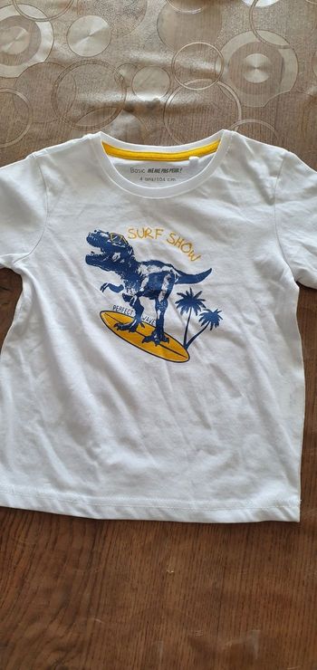Tee-shirt garçon 👦 4 ans