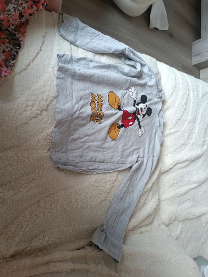 Haut manche longue mickey 5 ans - photo numéro 4