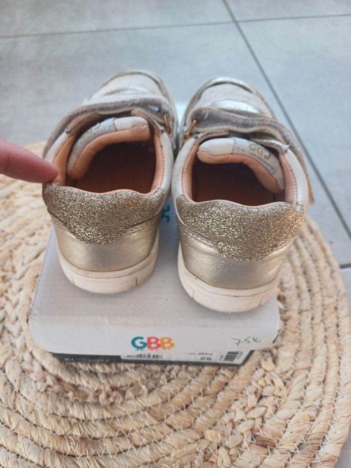 Baskets gbb taille 25 tout en cuir - photo numéro 4