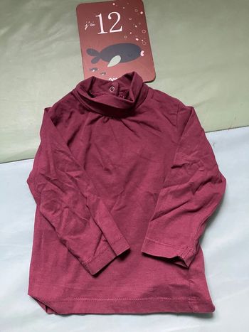 Tee-shirt à col roulé