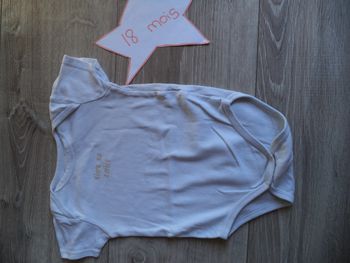 Body mixte 18 mois time to smile