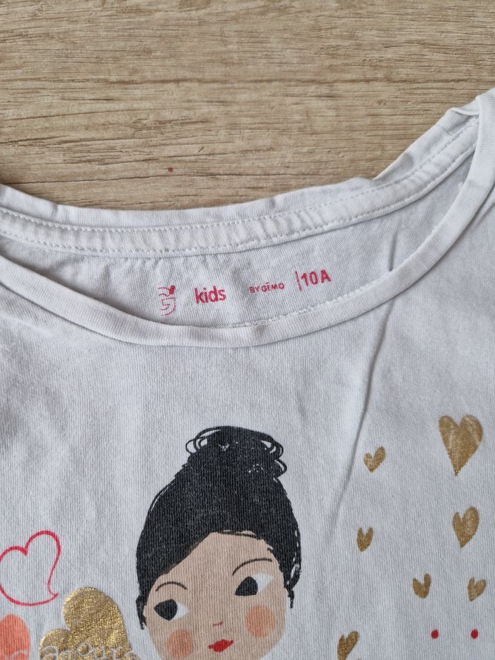 Tee-shirt 10 ans - photo numéro 2