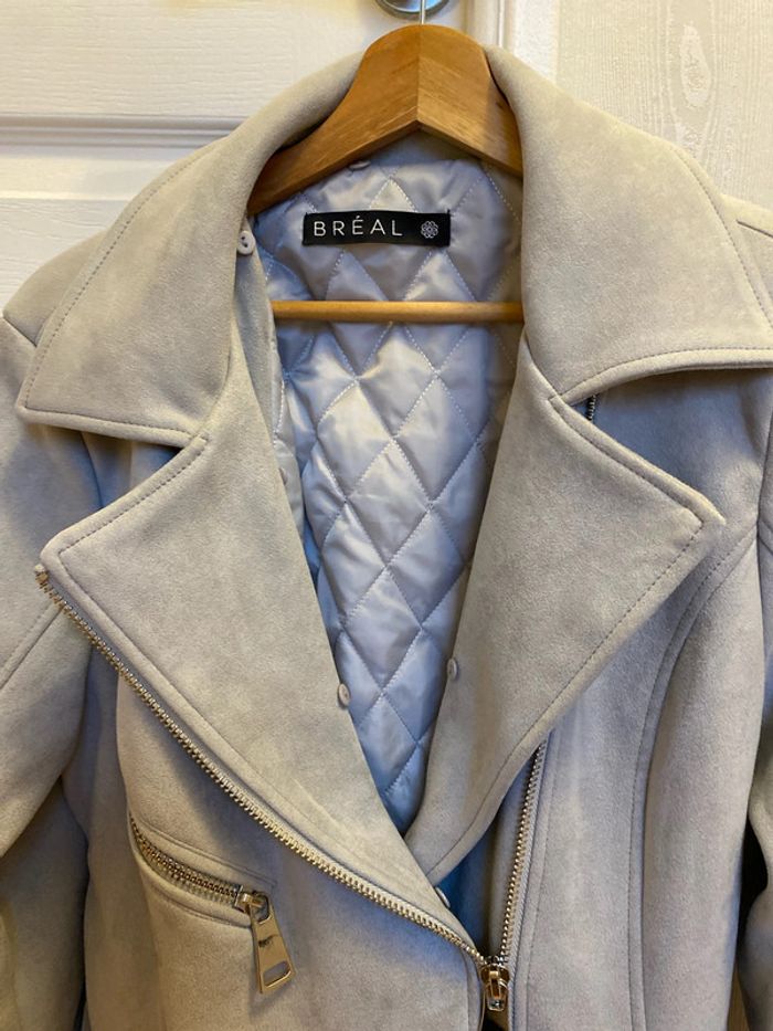 Très beau manteau gris neuf - photo numéro 4