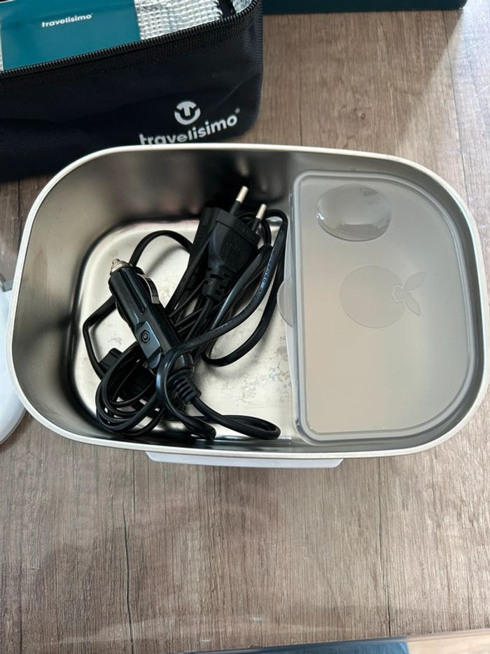 Lunch box gamelle chauffante électrique pour voiture - photo numéro 3