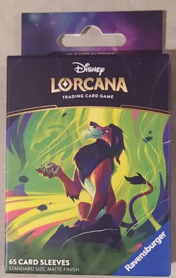 Sleeves lorcana Mer Azurite - Vente pro