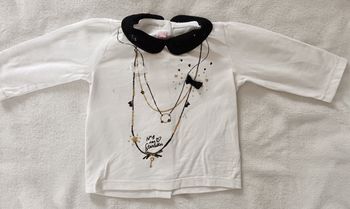 Tee-shirt fille 6 mois