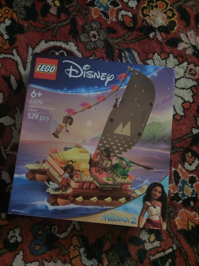 Lego le bateau d'aventure de vaiana neuf