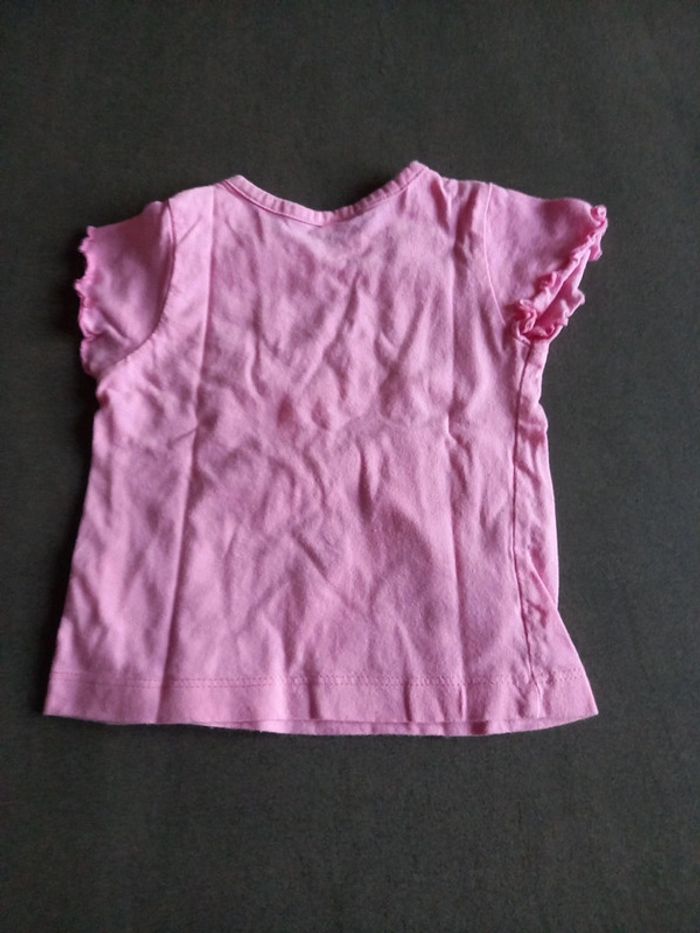 Tee shirt rose 18 mois - photo numéro 7