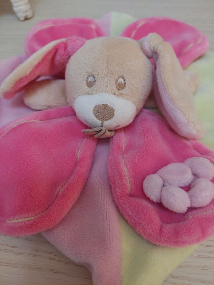 Baby Nat - doudou lapin chien fleur Milo & Mila - photo numéro 2