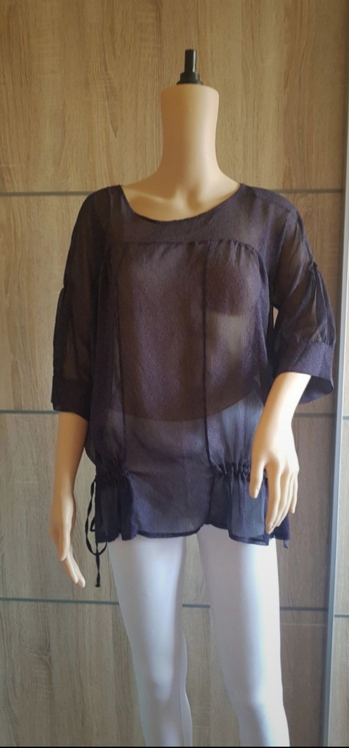 blouse tunique Chemisier T-shirt femme taille 36.