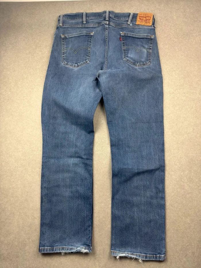 Jean pantalon coupe droite 514 levis bleu W38 L30 - photo numéro 6