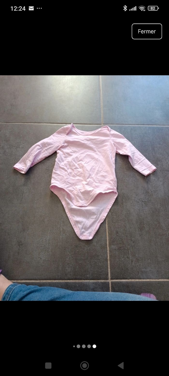 Lot de 5 bodys fille - photo numéro 7