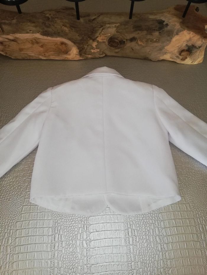 Costume 3 pièce blanc - photo numéro 9