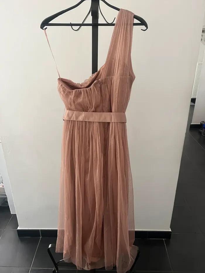 Robe de soirée Rose poudré Taille 40 - photo numéro 2