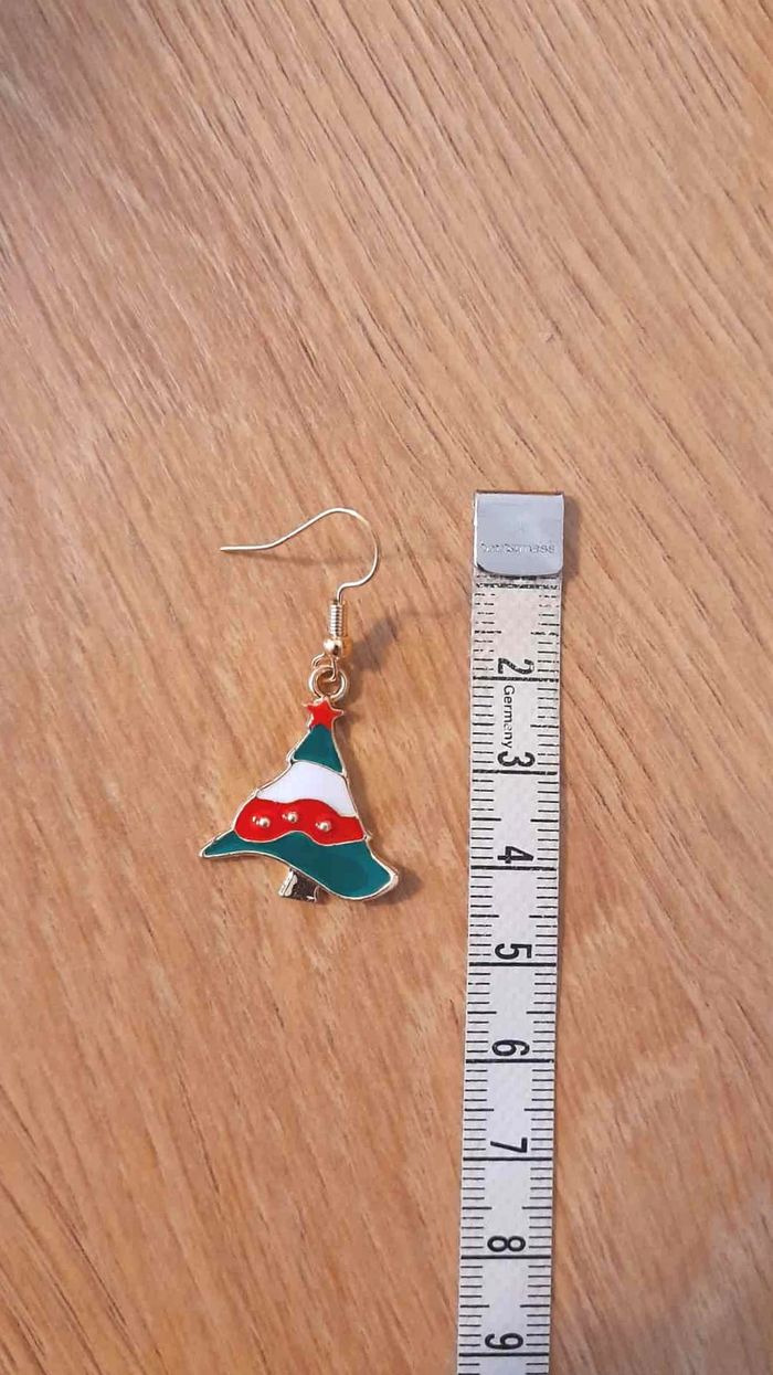 Bijoux Noël | Lot de Boucles d’Oreilles Pendantes – Neuf - photo numéro 5