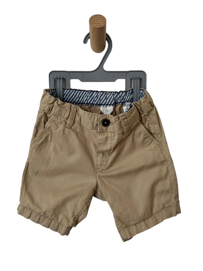Short en toile de coton beige - H&M EUR 80cm
