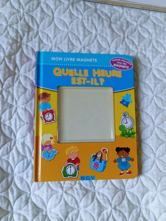 Livre magnet quelle heure est il ?