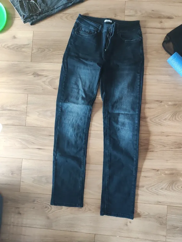 Jeans noir femme