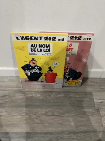 Lot de 2 BD - L'agent 212
