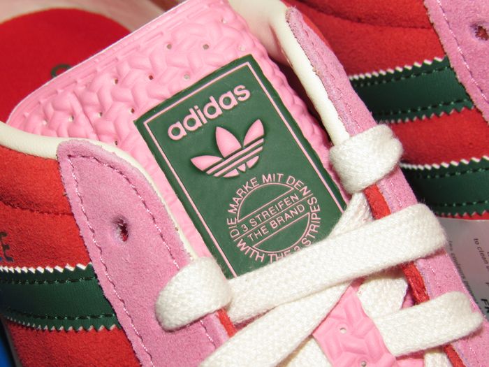 Adidas Originals Gazelle - Better Scarlet / Bliss Pink / Dark Green - 37 1/3 - photo numéro 7