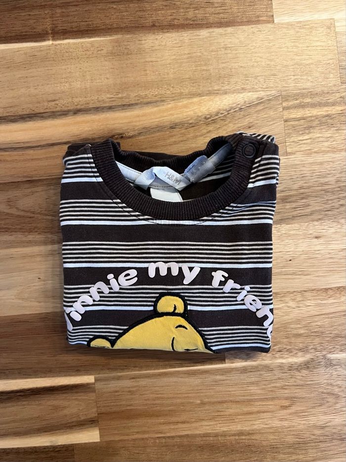 T-shirt ML H&M 6/9 mois