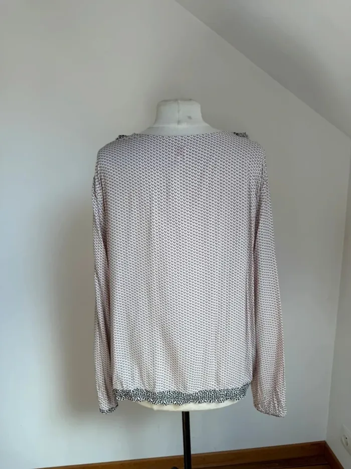 Belle blouse fluide en viscose neuve Miss Captain Trend 🌸 46 - photo numéro 5
