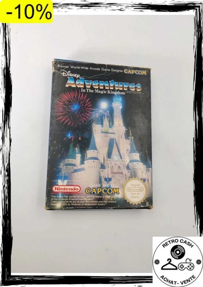 Disney Adventures In The Magic Kingdom / Nintendo nes pal b / FAH-1 complet - photo numéro 11
