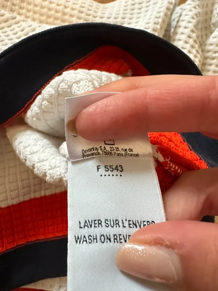 Pull Lacoste blanc taille 40 - photo numéro 7