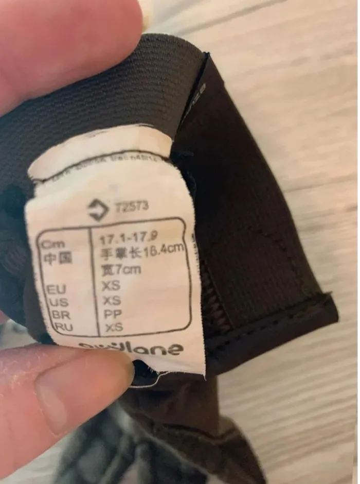 Gants d’équitation  Fouganza Brun,  Taille XS - photo numéro 3