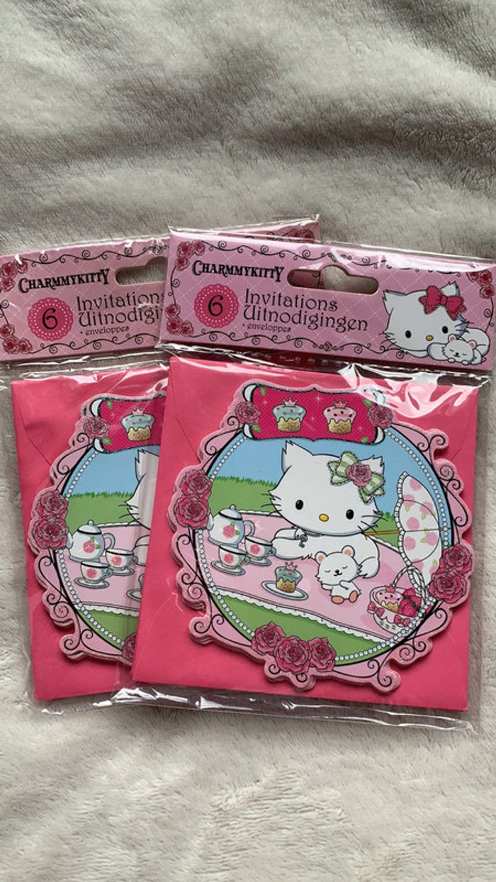 12 cartes d’invitation