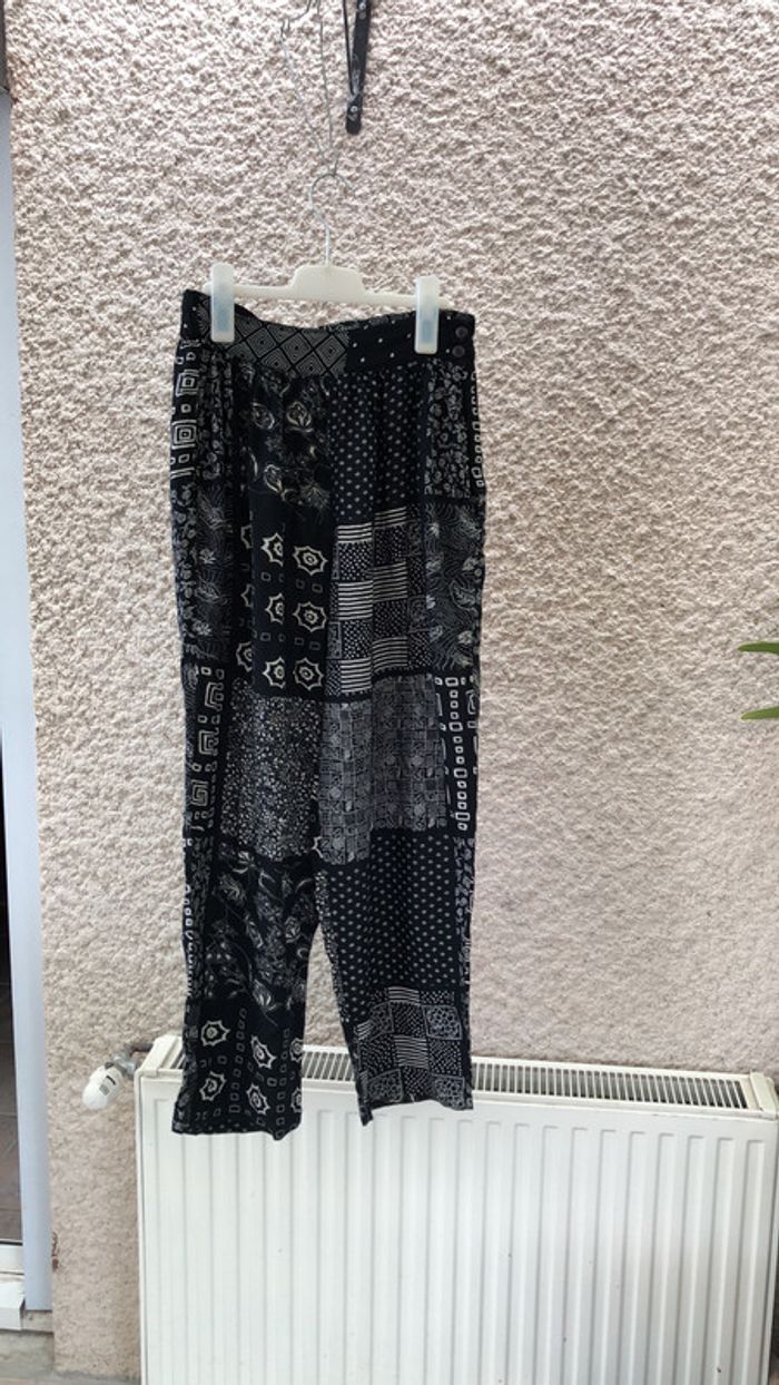 Pantalon fluide été femme taille 2